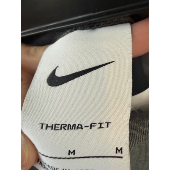 Nike ThermaFIT Gray High Rise Leggings Medium | Athletic Training Yoga Gym Pants - Picture 4 of 5